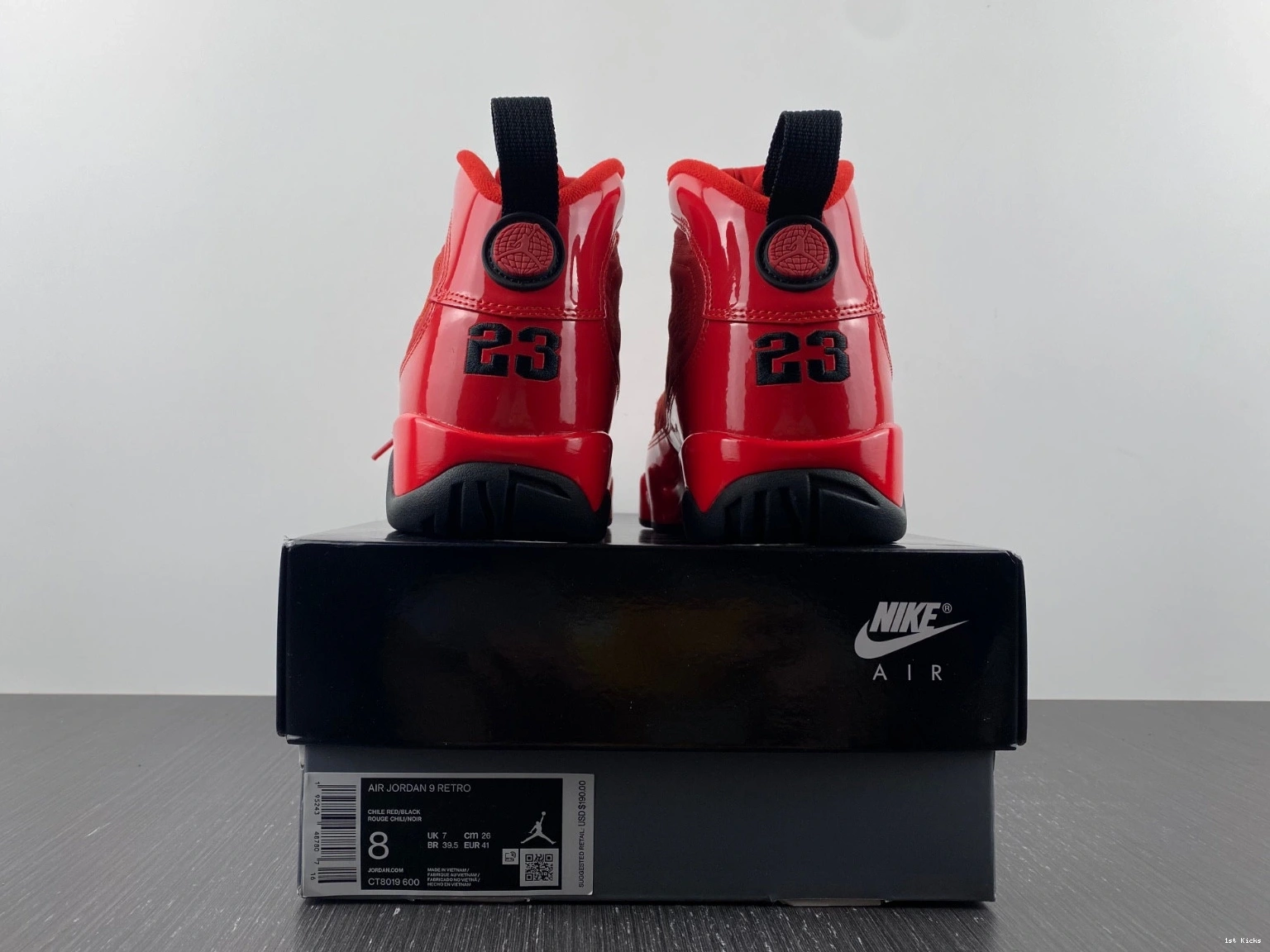 Red' Jordan Air  9 'Chile CT8019-600 0413